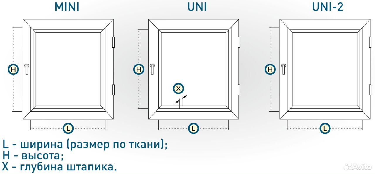 Ширина высота ткани. Схема замера рулонных штор Uni 2. Схема замер Uni 1. Уни 1 рулонные шторы замер. Схема замера штор Уни 2.