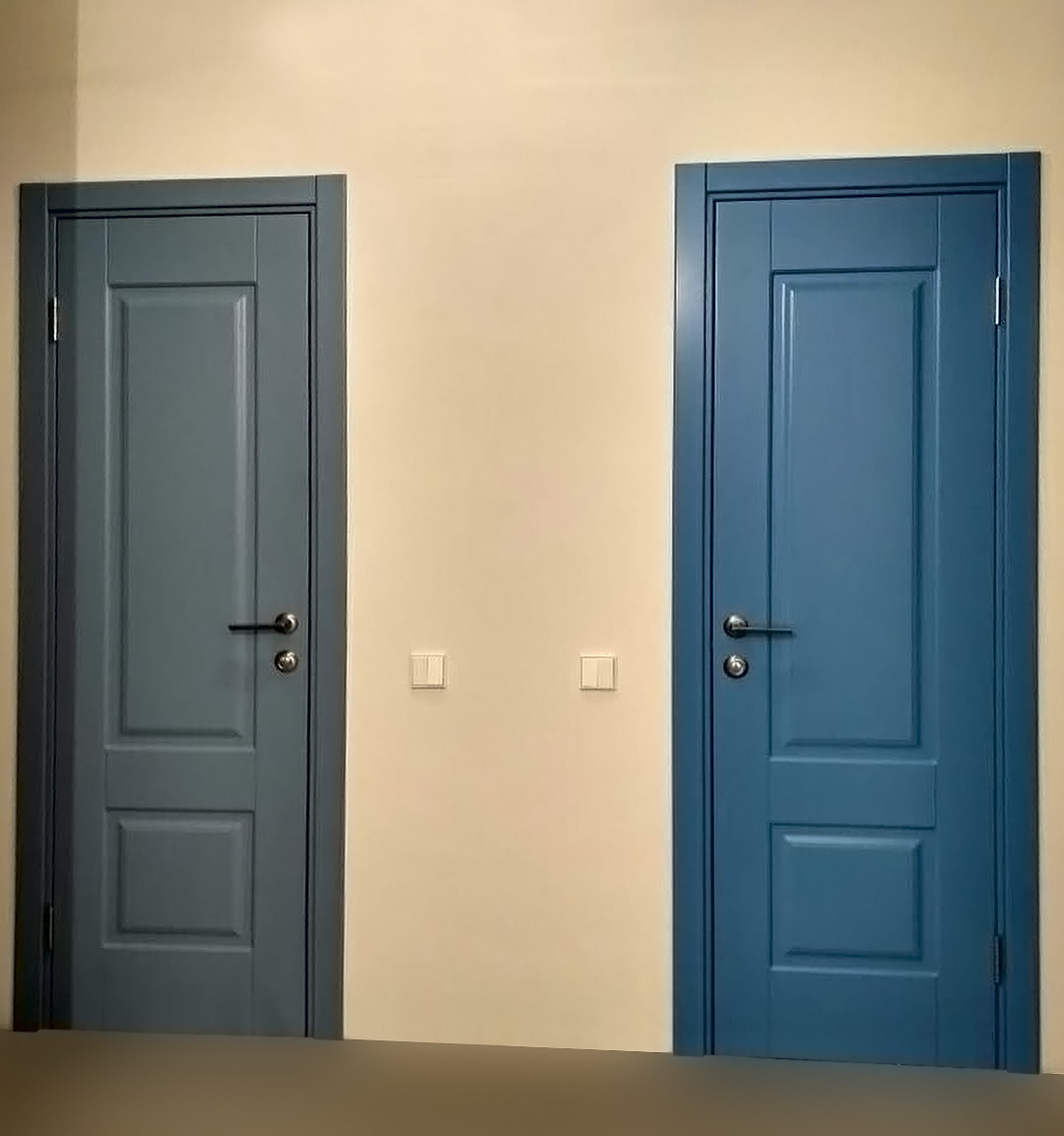 Покраска дверей по рал